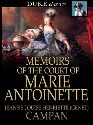 Memoirs of the Court of Marie Antoinette - ebook